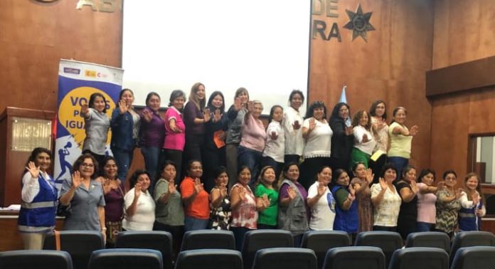 Forman Red regional de mujeres contra la violencia de género en Piura