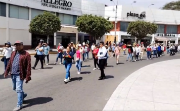 Marcha en Piura: manifestantes expresaron su rechazo contra el gobierno de Dina Boluarte