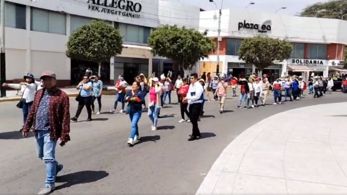 Marcha en Piura: manifestantes expresaron su rechazo contra el gobierno de Dina Boluarte