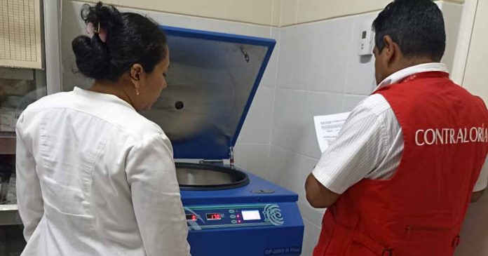 Contraloría detecta irregularidades en compra de centrífuga en hospital Las Mercedes de Paita
