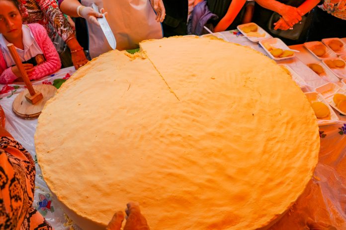 Huancabamba prepara el queso más grande de la región Piura (3)