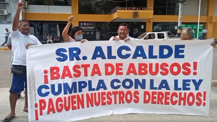 Municipalidad de Piura: trabajadores denuncian incumplimiento de pagos judiciales