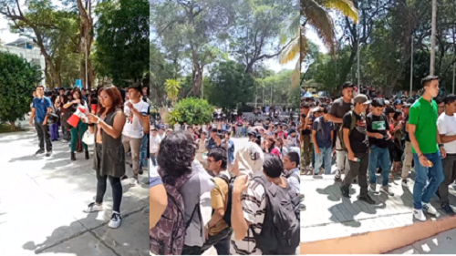 Estudiantes de la UNP protestan por aumento de precios en matrícula y examen sustitutorio