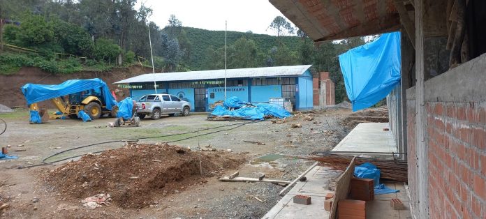 Huarmaca: municipio resuelve contrato con empresa que ejecutaba obra del colegio en Eucalipto de Porcuya