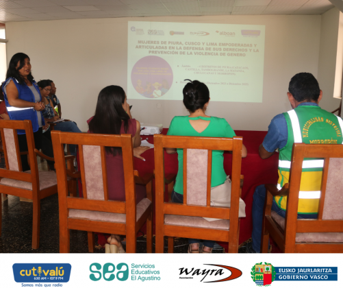 Cutivalú presenta proyecto de empoderamiento y prevención de violencia de género en Morropón