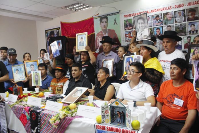Familiares de víctimas de protestas forman organización y piden a la Fiscalía informe de la investigación