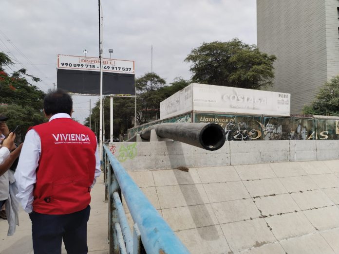 Ministerio de Vivienda: “La obra de drenaje pluvial va a quedar así y se  entregará la otra semana” - Cutivalú Piura