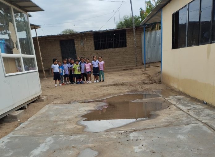 Tambogrande: precaria infraestructura pone en riesgo a escolares del colegio N° 1422
