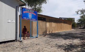 Piura: madres de familia del colegio Divino Maestro piden apoyo para construcción de un cerco perimétrico