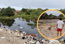 Castilla: familias de cuatro asentamientos humanos viven entre aguas servidas