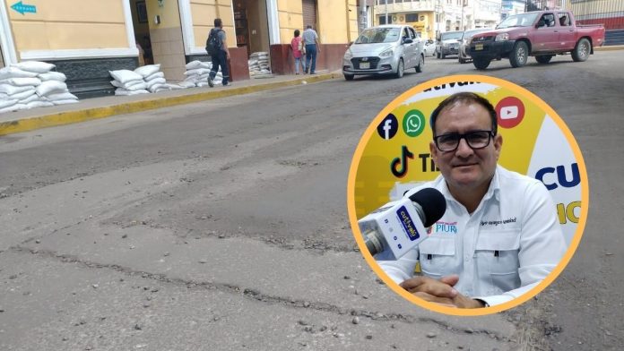 Obras de drenaje y pistas del centro de la ciudad de Piura se licitarán en marzo