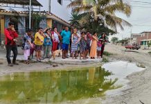 A. H. Los Algarrobos: cerca de 200 familias padecen por el colapso de desagüe y corte de agua