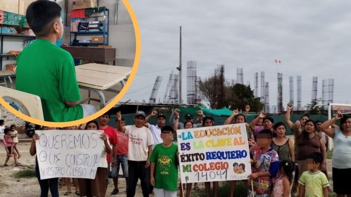 Piura: escolares de la IE 14041 de Narihualá volverán a clases en aulas en mal estado por obra abandonada