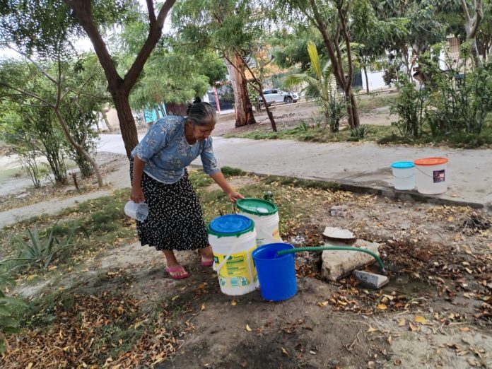 Vecinos de Enace sin agua desde diciembre: 