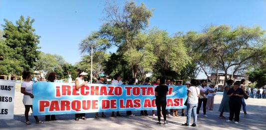 Pese al rechazo, la MMP continuará con la construcción del parque de las aguas