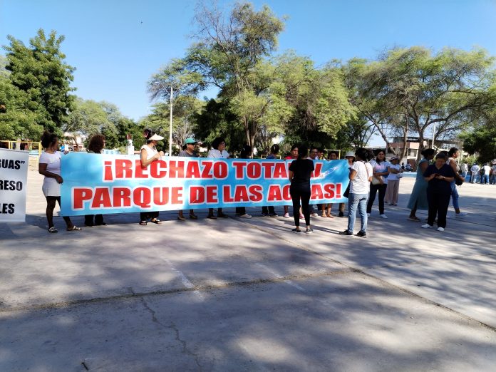 Pese al rechazo, la MMP continuará con la construcción del parque de las aguas