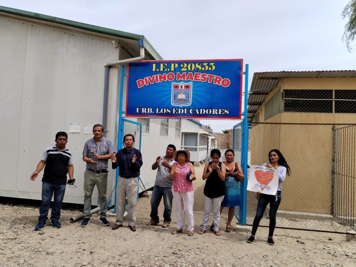 Piura: más de 110 niños estudian en colegio sin cerco perimétrico en Urb. Los Educadores