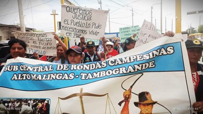 Tambogrande: piden justicia para rondero baleado por presunto lío de tierras