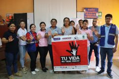 participación de 8 profesionales de institución sobre la importancia de habilidades blandas frente a la trata.