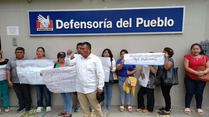 Piura: Docentes denuncian presuntas irregularidades en la adjudicación de plazas