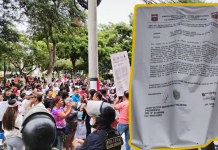 Comerciantes ambulantes del mercado de Piura protestaron exigiendo reubicación