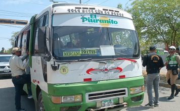 Internan en el depósito municipal a dos buses de El Piuranito y U-11