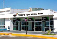 Aeropuerto de Talara, región Piura. Difusión