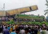 Accidente en la India