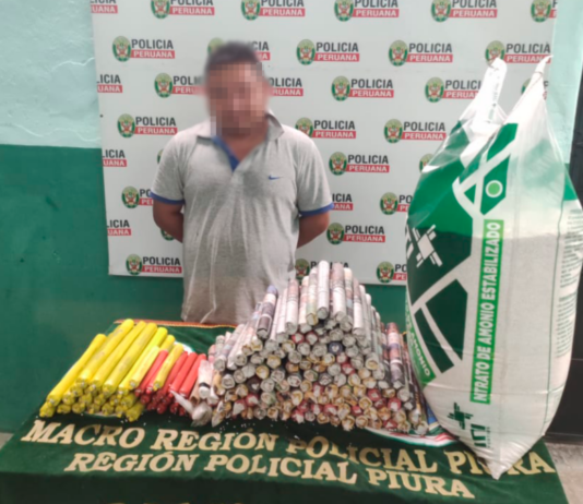 Ayabaca: intervienen vivienda donde se almacenaba material explosivo
