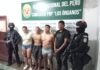 Capturan a banda acusada de asaltar a dos policías en Los Órganos