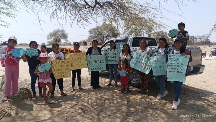 Red de Mujeres de la Mancomunidad Tallán recorre las calles para sensibilizar en el 25N Red de Mujeres de la Mancomunidad Tallán recorre las calles para sensibilizar en el 25N