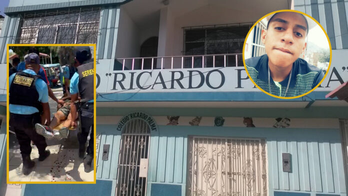 Colegio Ricardo Palma, ubicado en la av. Ramón Castilla Colegio Ricardo Palma, ubicado en la av. Ramón Castilla