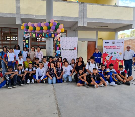 La I.E. 20138 comenzó un nuevo año escolar con la iniciativa "Construyendo juntos proyectos de vida"
