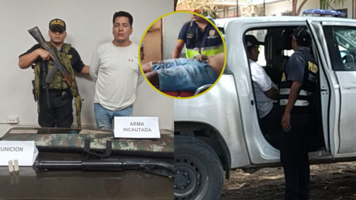 Detenidos. Pablo César Fiestas Chumpitaz (izquierda), y Walter Chumpitaz Panta (derecha) Detenidos. Pablo César Fiestas Chumpitaz (izquierda), y Walter Chumpitaz Panta (derecha)