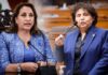 Congresista Susel Paredes reafirma vacancia presidencial