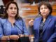 Congresista Susel Paredes reafirma vacancia presidencial
