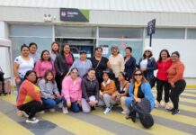 Grupo de lideresas y equipo técnico viajan a Lima para encuentro interregional