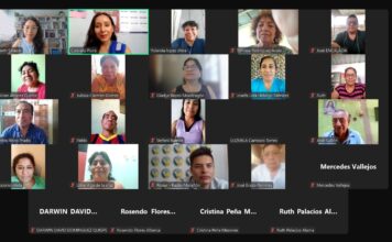 Corresponsales se capacitan en tratamiento informativo sobre trata de personas.