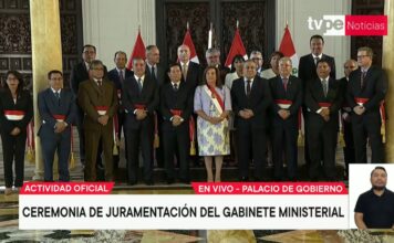 Juramentan al Gabinete Arana