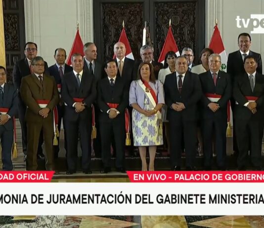 Juramentan al Gabinete Arana