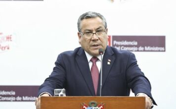 Gustavo Adrianzén, presidente del Consejo de Ministros