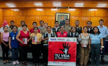 Coprosec Paita y Cutivalú desarrollan acciones de capacitación y difusión contra la trata de personas