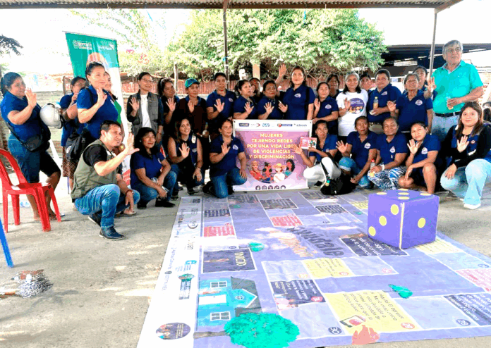 518297952_1143044047847630_8040563684052823118_n.jpg Mujeres organizadas de Campanas participan activamente en la jornada comunitaria del proyecto Mujeres Tejiendo Redes, promoviendo una vida libre de violencias y discriminación a través del juego, la orientación y el trabajo colectivo.