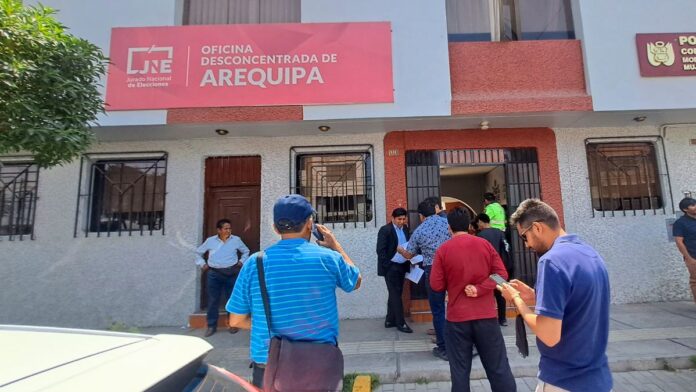 Elecciones 2026: Arequipa presentó 508 incidencias entre falta de neutralidad, propaganda y otros