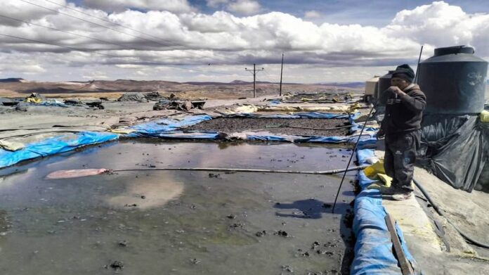 Ananea: Detectan vertimientos mineros en la laguna Sillacunca durante operativo inopinado