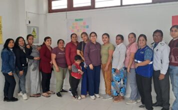 Trabajo con padres y docentes de la I.E. 20138