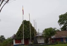 Loreto: Izan bandera colombiana en comunidad peruana del Putumayo