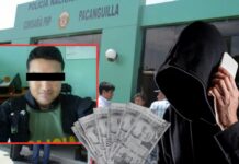 Detienen en Chiclayo a policía de La Libertad acusado de exigir cupo de S/ 600 mensuales a señorita