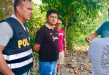 Leoncio Prado: Detienen a policía en actividad con más de 18 kilos de marihuana