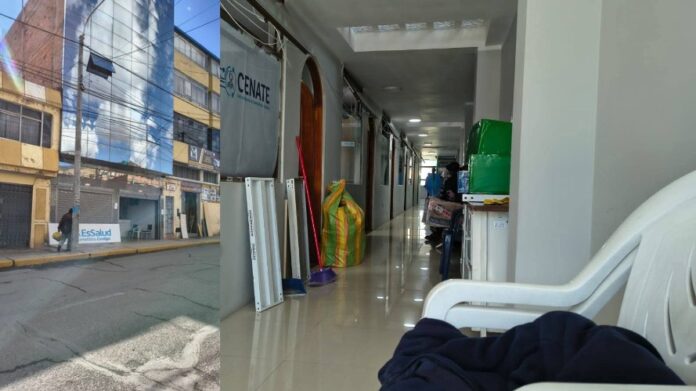 Denuncian graves deficiencias en nuevo local del Metropolitano EsSalud Puno: filtraciones y roedores